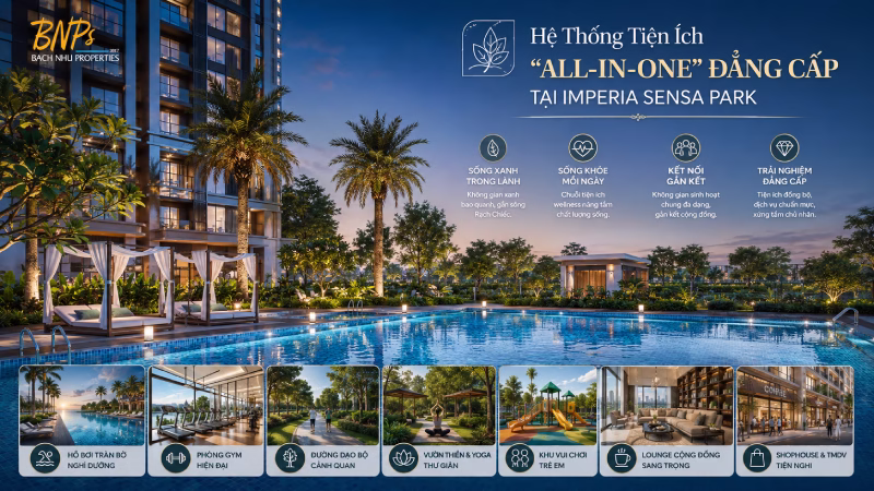 Hệ Thống Tiện Ích "All-In-One" Đẳng Cấp Tại Không Gian Sống Imperia Sensa Park - Bách Như Properties - BNPs