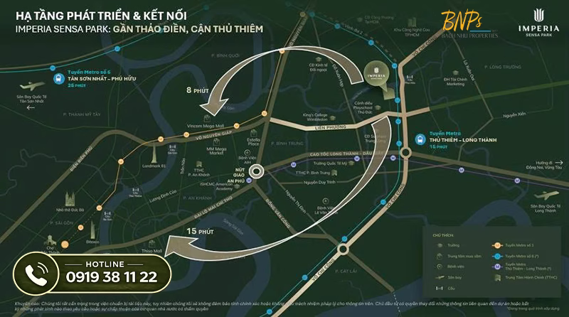 Hạ Tầng Khu Đông TP.HCM Đang Thay Đổi Giá Trị Bất Động Sản Như Thế Nào? Imperia Sensa Park – Tâm Điểm Hưởng Lợi Từ Hạ Tầng Khu Đông - Bách Như Properties - BNP's
