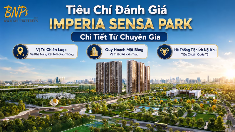 Tiêu Chí Đánh Giá Imperia Sensa Park Chi Tiết Từ Chuyên Gia - Bách Như Properties - BNPs