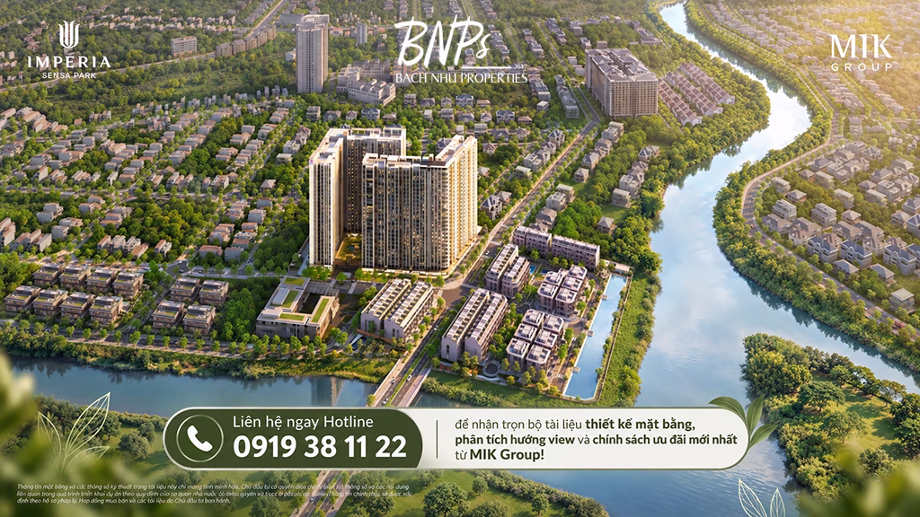 Imperia Sensa Park – Điểm Giao Hòa Hoàn Hảo Giữa Thiên Nhiên Và Nhịp Sống Đô Thị - Bách Như Properties - BNP's
