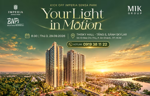 Lễ Ra Quân Imperia Sensa Park 2026 – “Your Light in Motion” Sẵn Sàng Tỏa Sáng Giữa Đô Thị - Bách Như Properties - BNP's