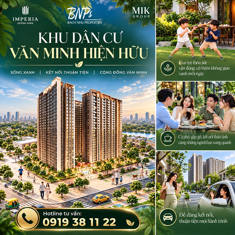Có Nên Mua Căn Hộ Imperia Sensa Park Không Đánh Giá Chi Tiết - Bách Như Properties - BNP's