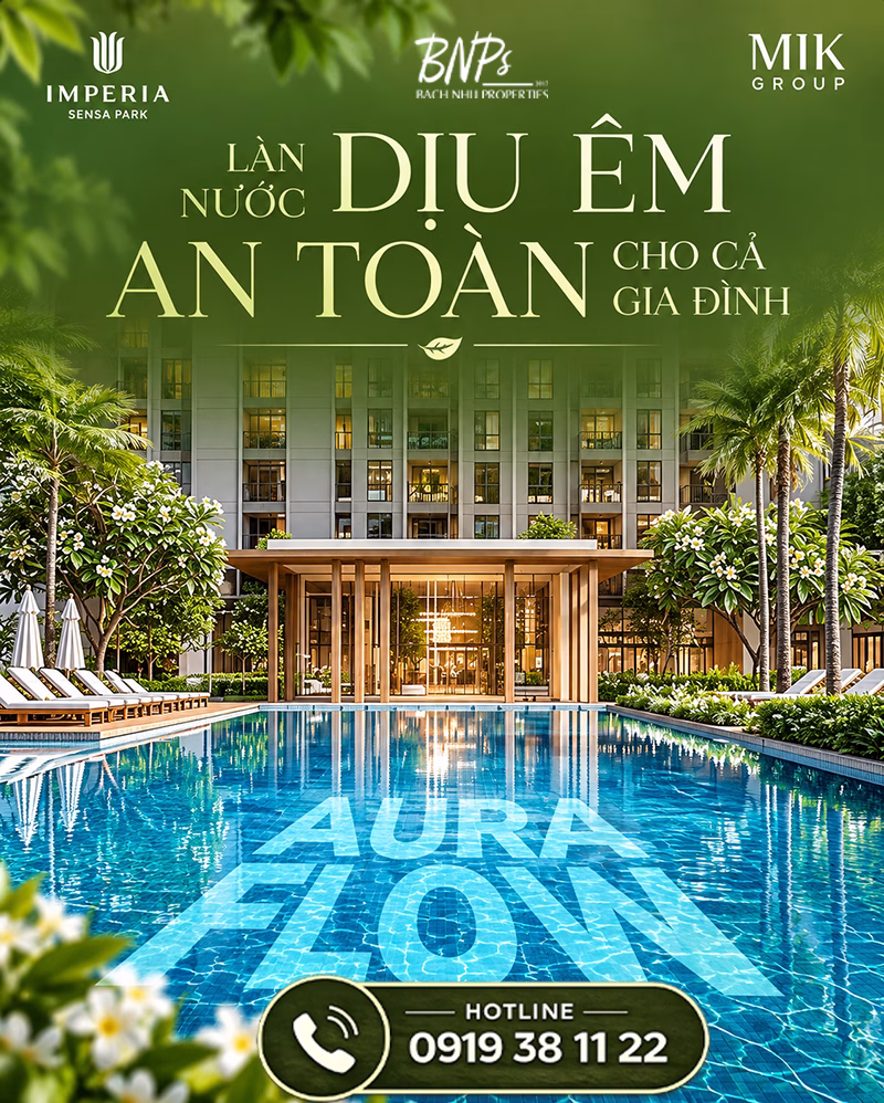 Hồ Bơi Imperia Sensa Park Có Gì Đặc Biệt? Khám Phá Không Gian Thư Giãn Chuẩn Nghỉ Dưỡng - Bách Như Properties - BNP's