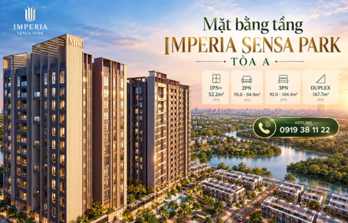 Mặt Bằng Tầng Imperia Sensa Park Tòa A – Phân Tích Chi Tiết Sensa A - Bách Như Properties - BNP's